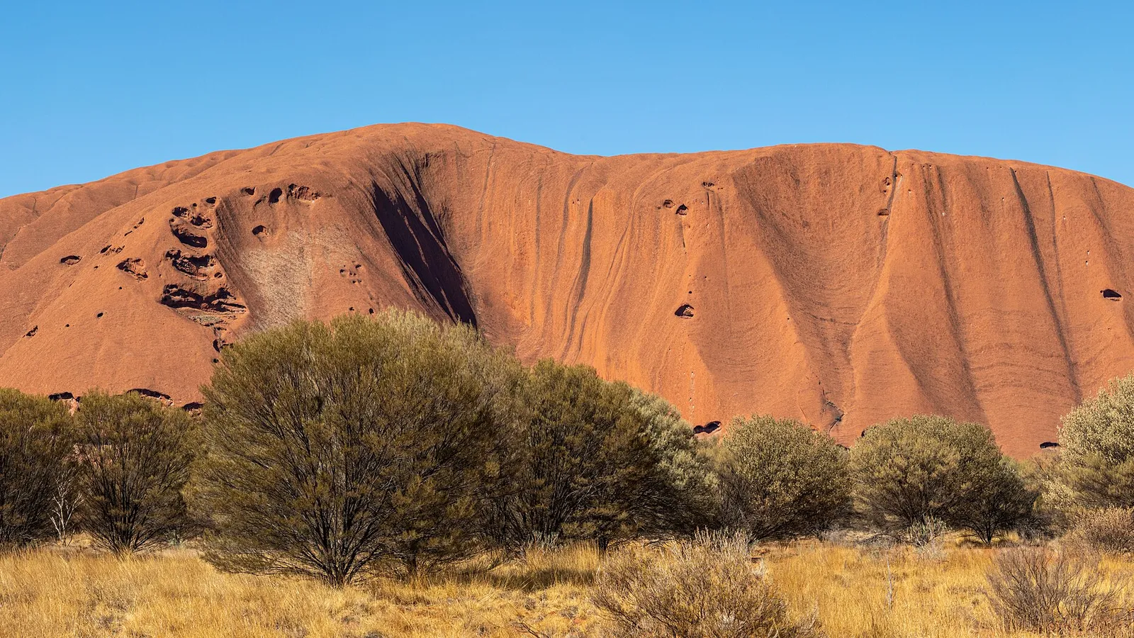 Red outback road in central Australia