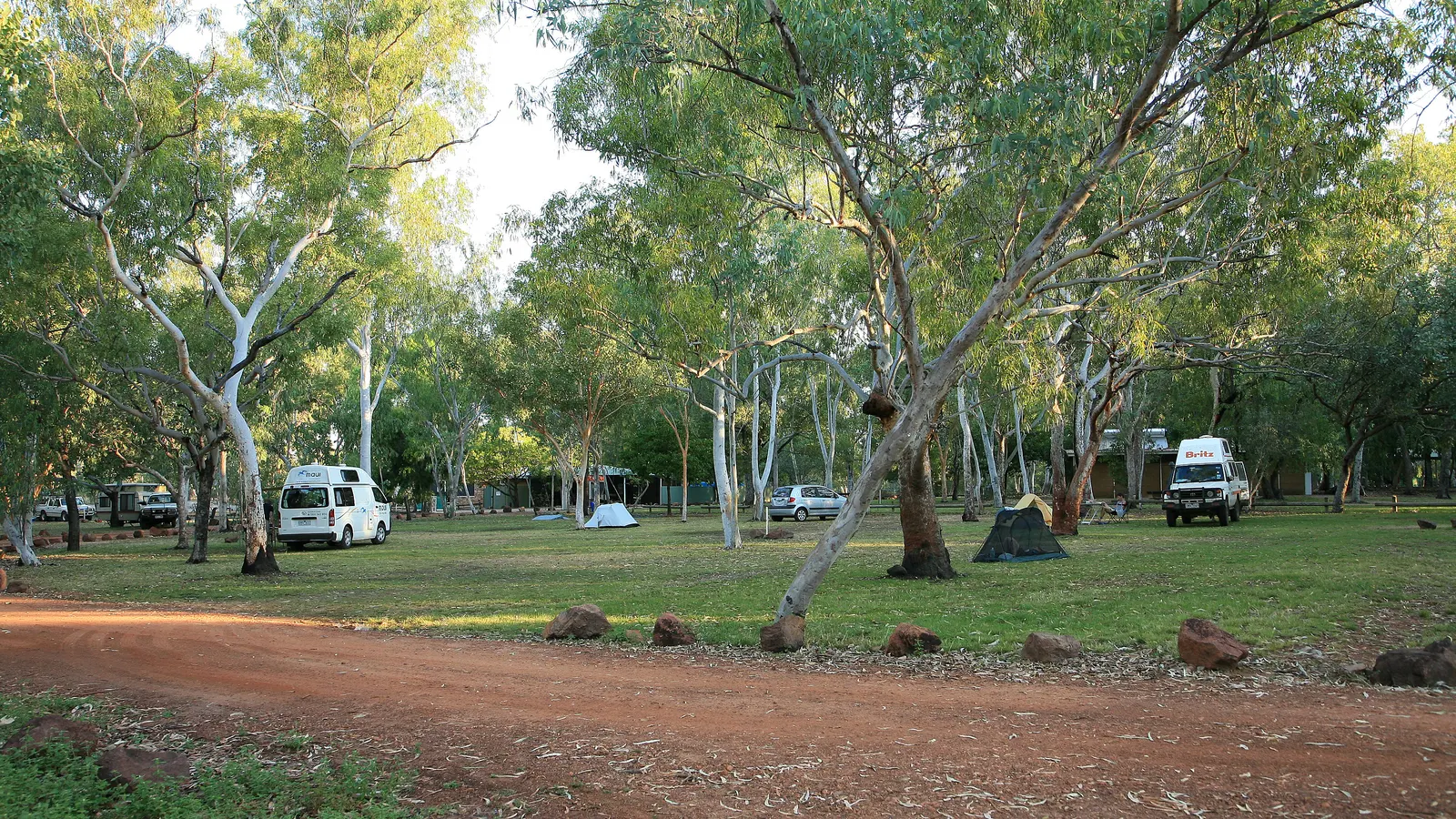 Northern Territory park campground