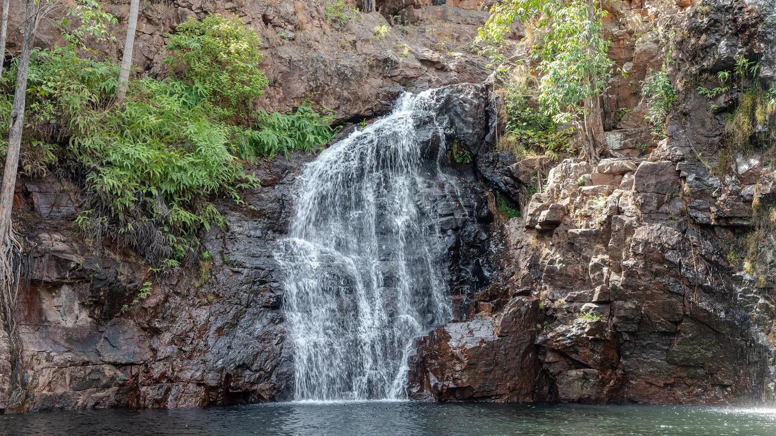 Top End waterfall and escarpment